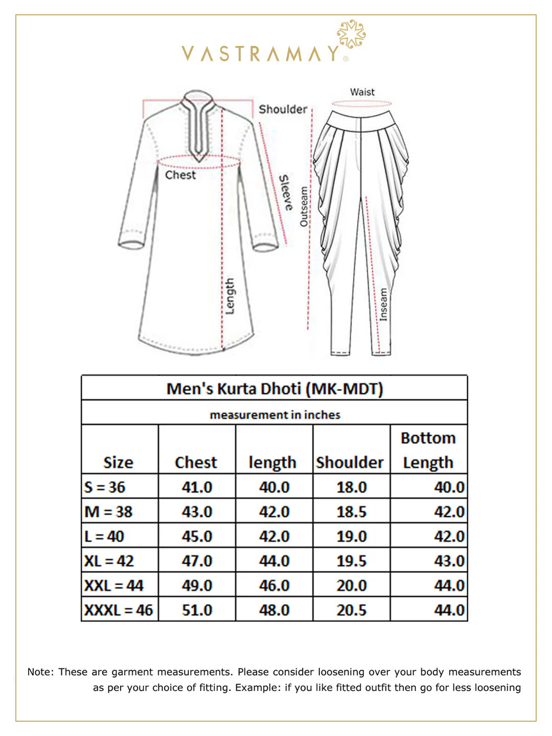 VASTRAMAY Men's Black Cotton Silk Blend Kurta and Dhoti Pant Set - Image 7
