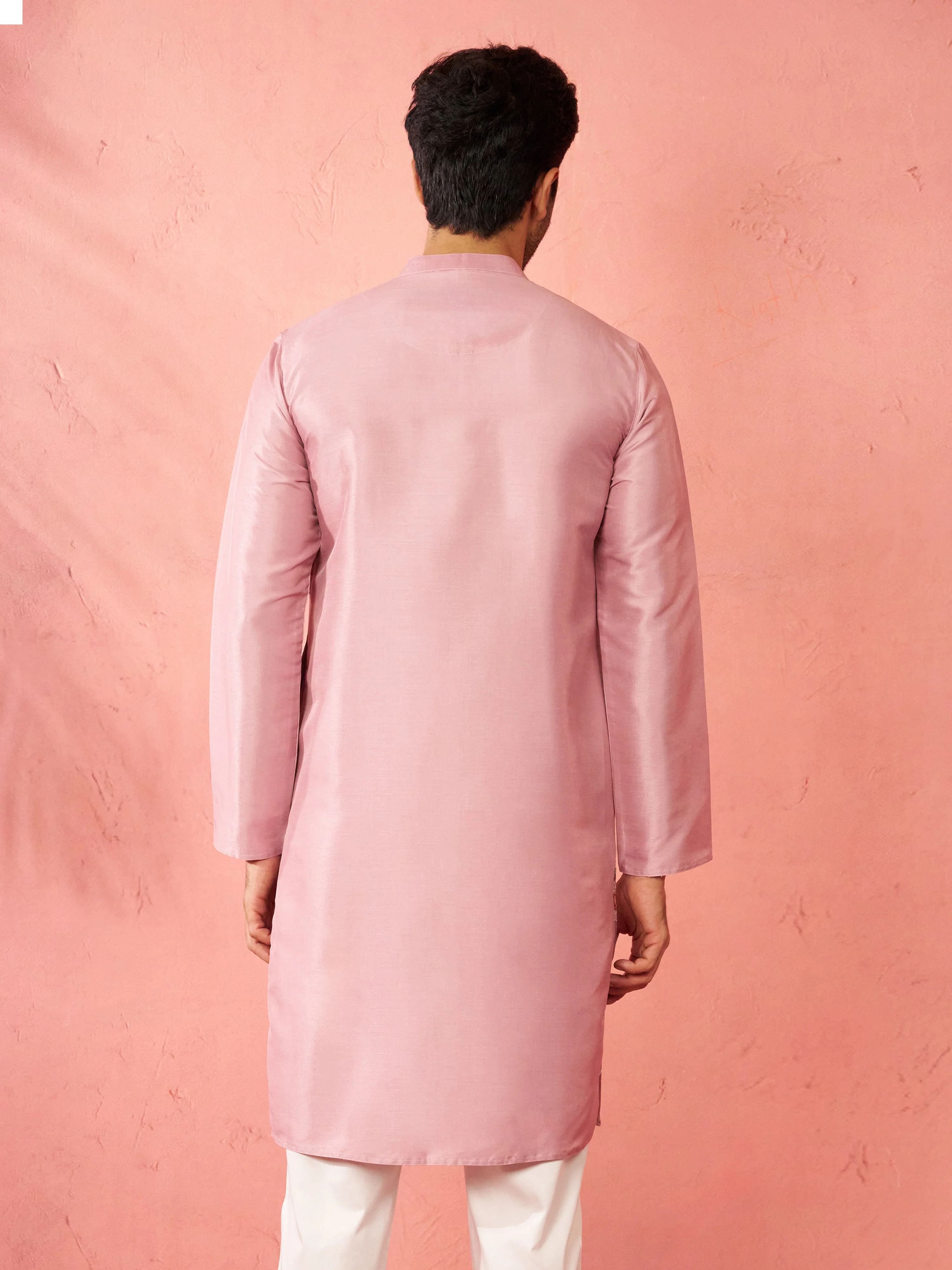 Men's Onion Silk Blend Kurta - Image 6