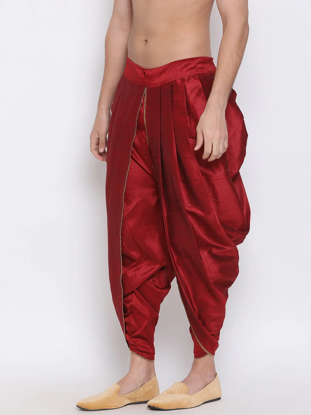Men's Solid Dhoti Pant - Image 2