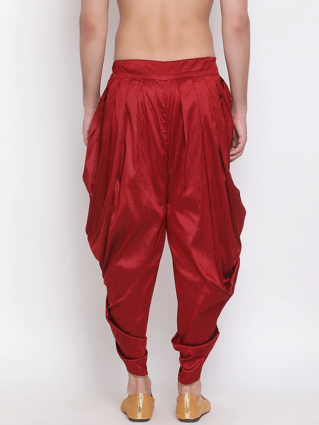 Men's Solid Dhoti Pant - Image 4