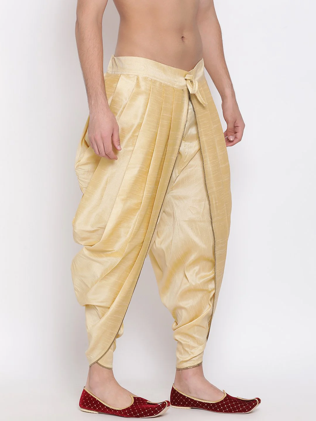 Men's Solid Dhoti Pant - Image 2