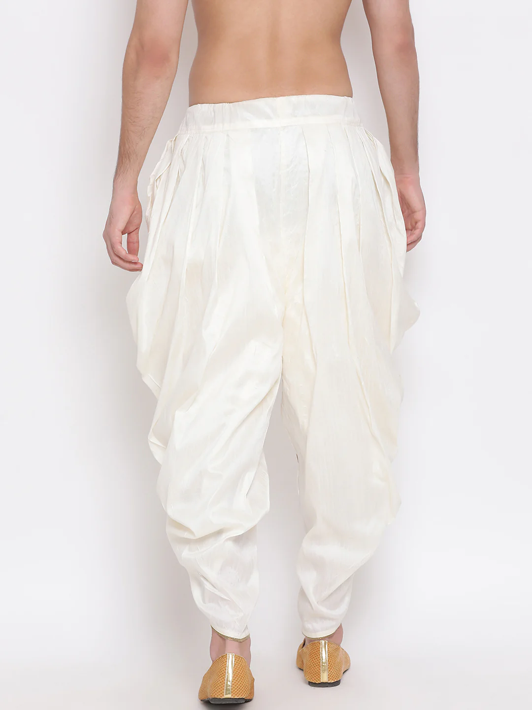 Men's Solid Dhoti Pant - Image 3