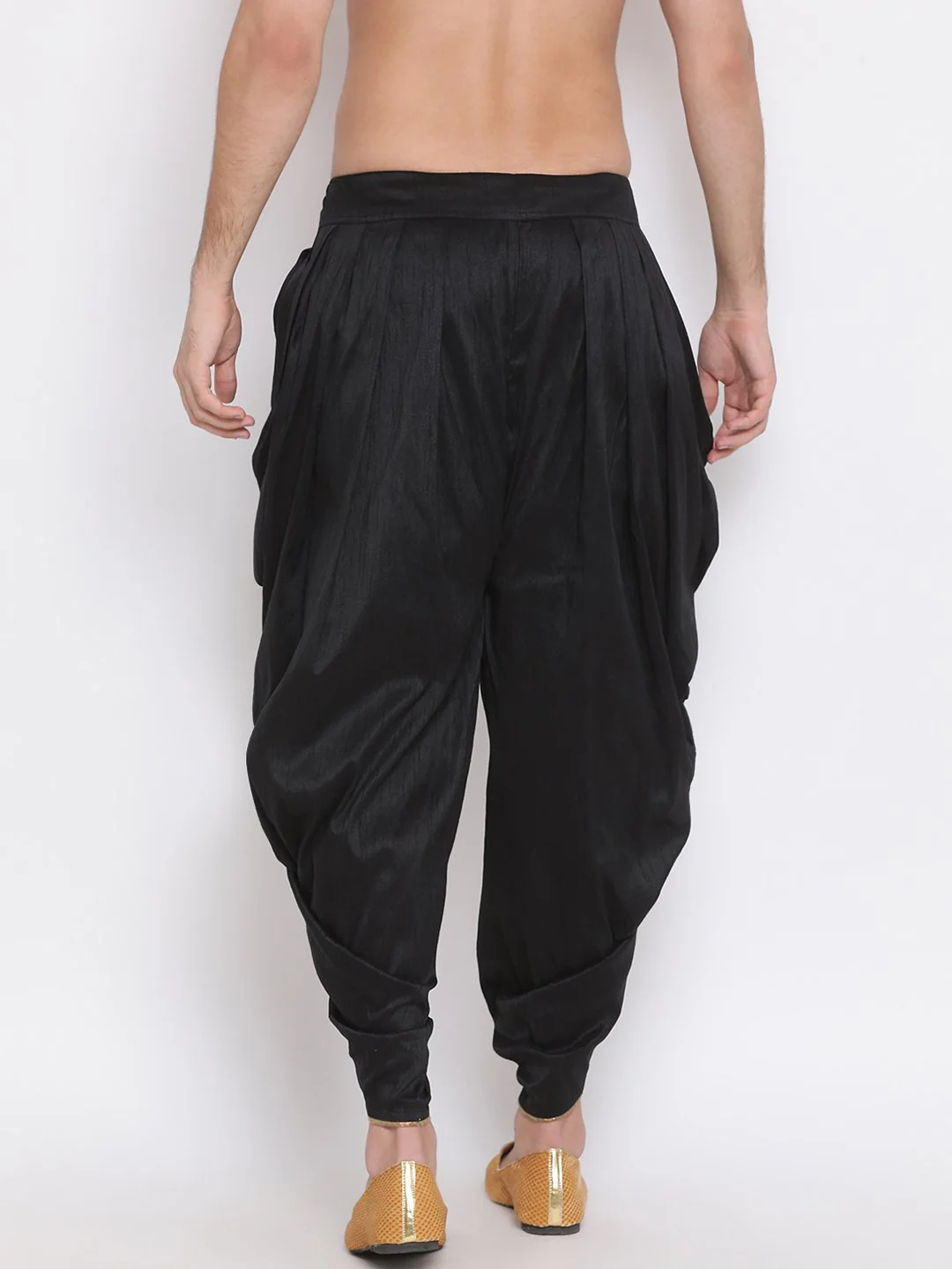Men's Solid Dhoti Pant - Image 4
