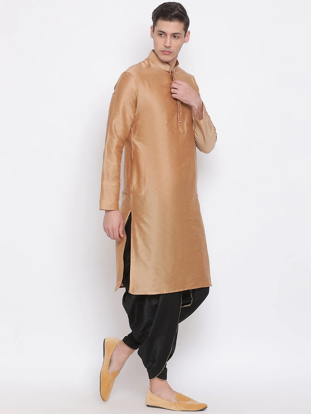 Men's Solid Dhoti Pant - Image 5