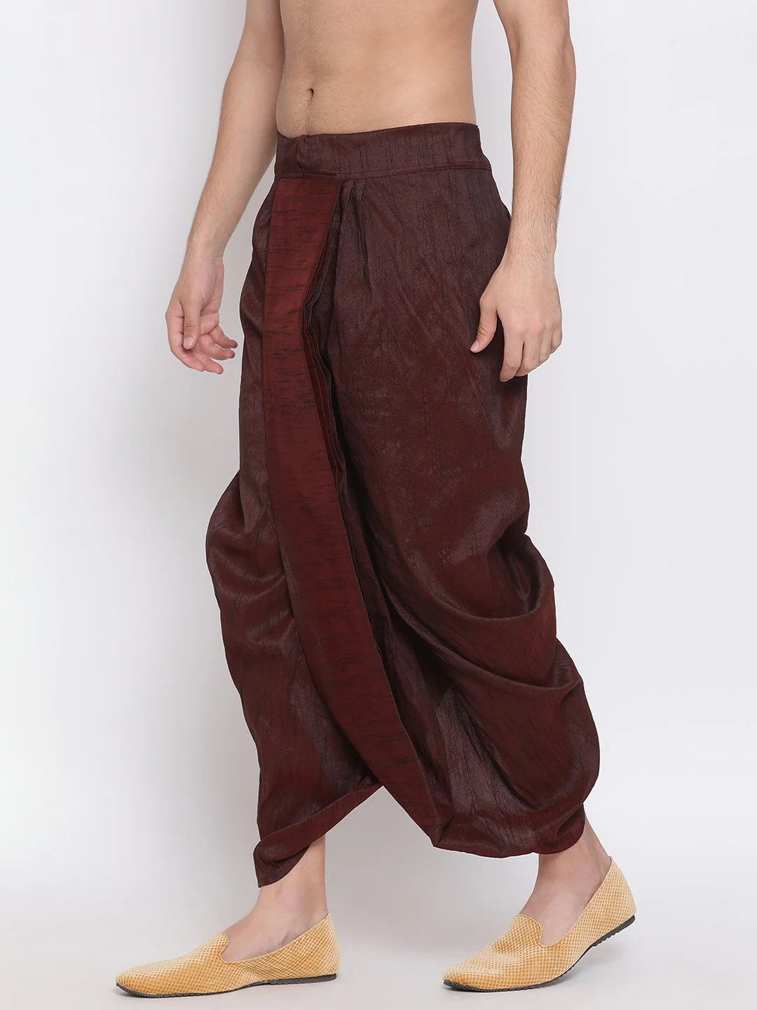 Men's Solid Dhoti Pant - Image 2