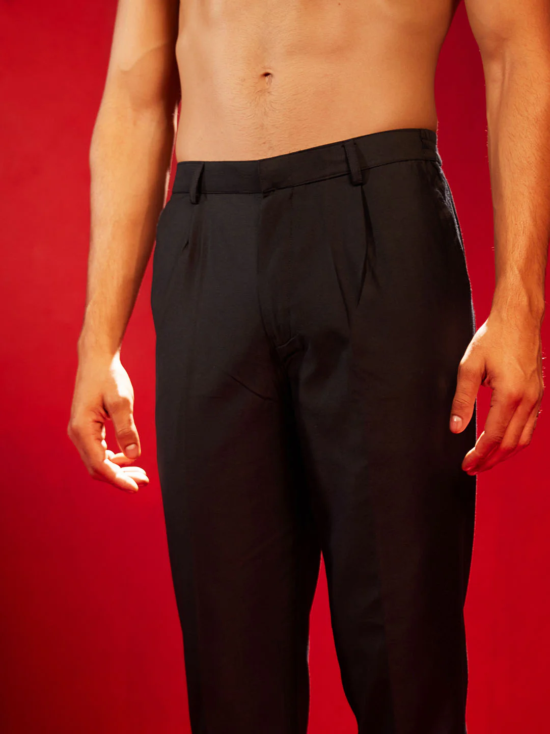 Men's Black Viscose Pant Style Pyjama - Image 4