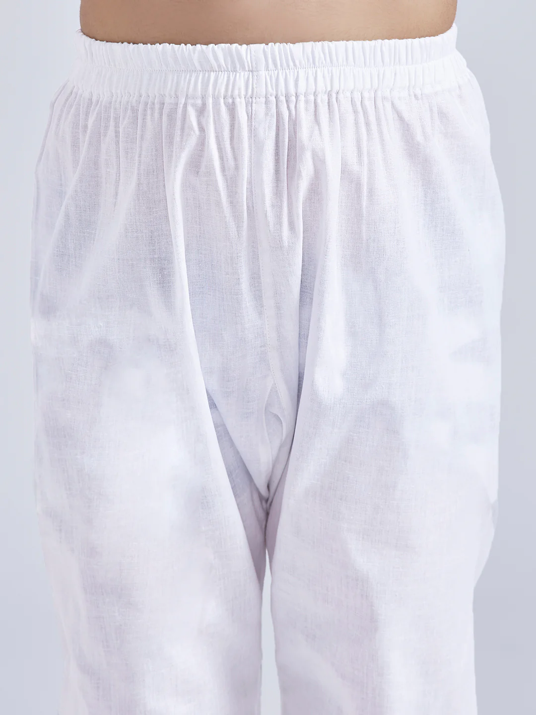 Boy's' Black Kurta And Pyjama Set - Image 6