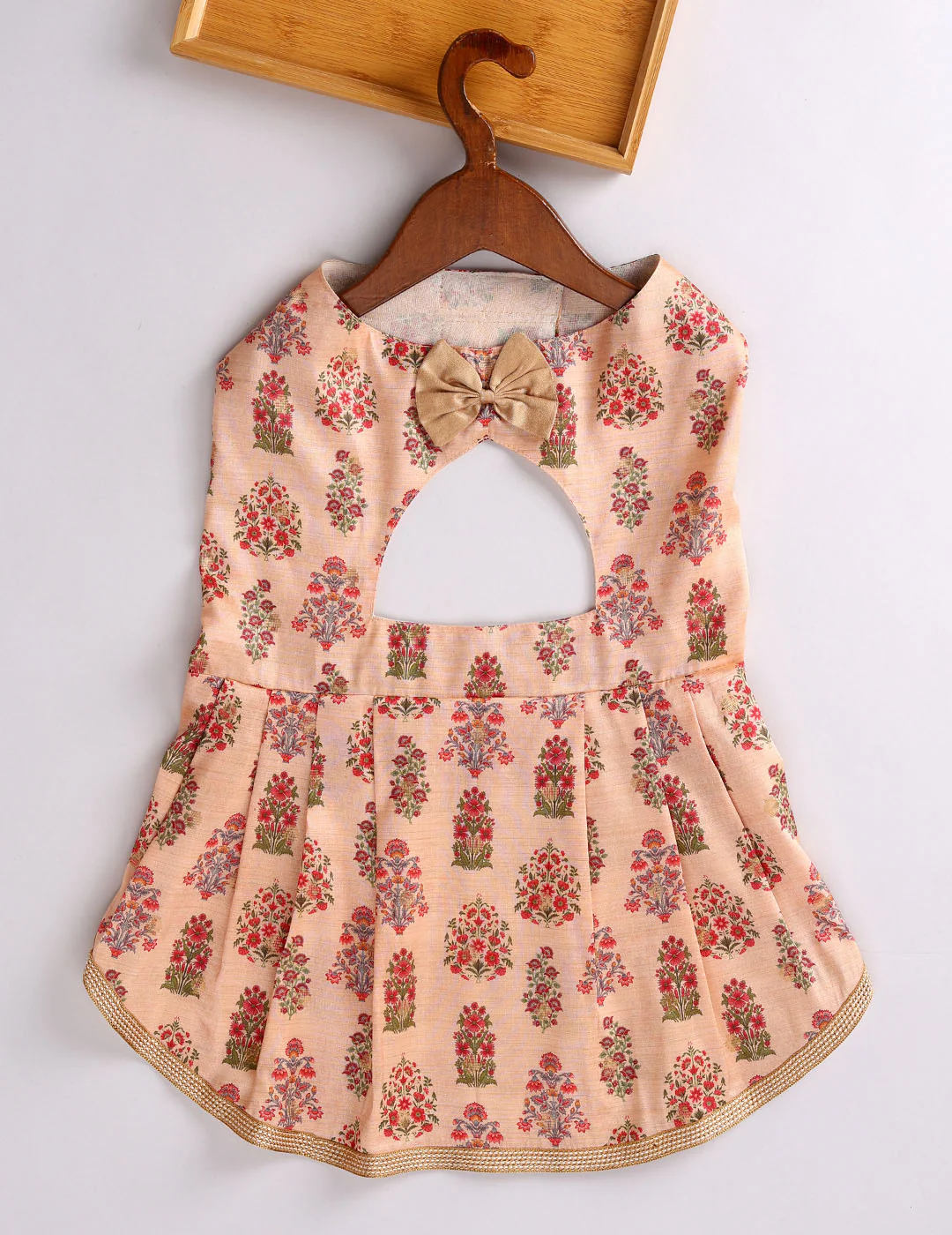 Dogs Allover Printed Silk Blend Sleeveless Dress - Image 2