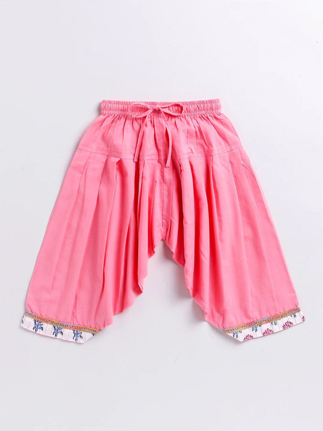 Girl's' Multi Color Kurta And Patiala Set - Image 7