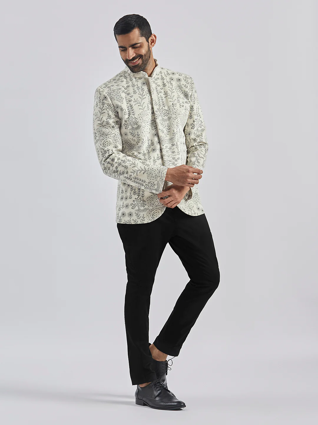 Men's Black - Jodhpuri pants - Image 5