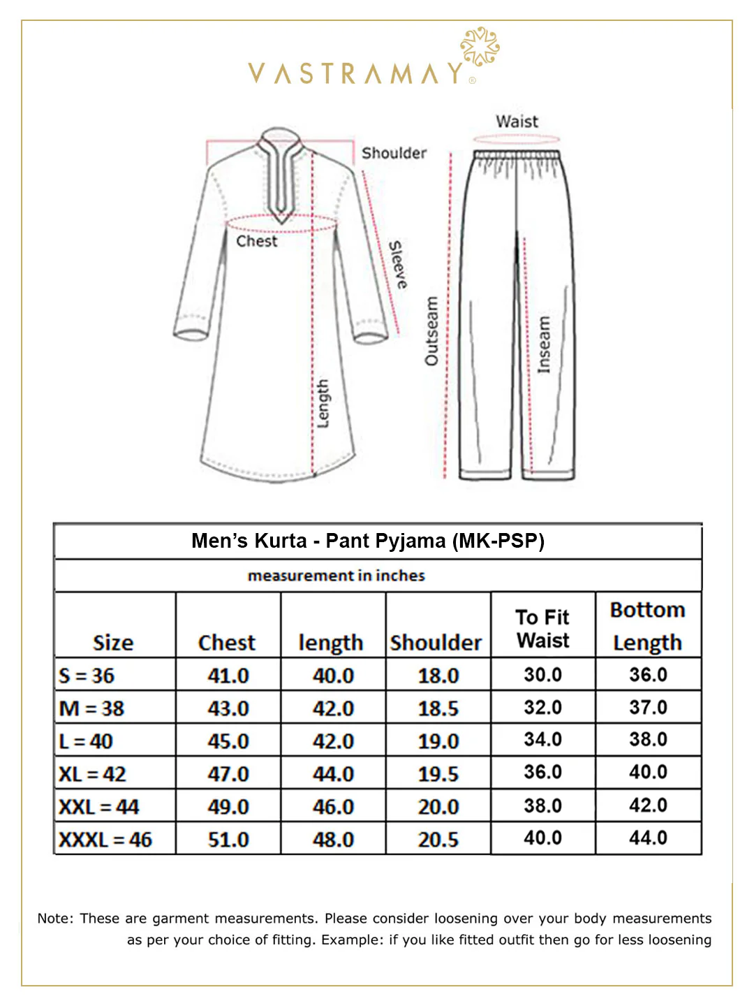 Men's Rose Gold Silk Blend Kurta And Rose Gold Pant Style Pyjama Set - Image 8