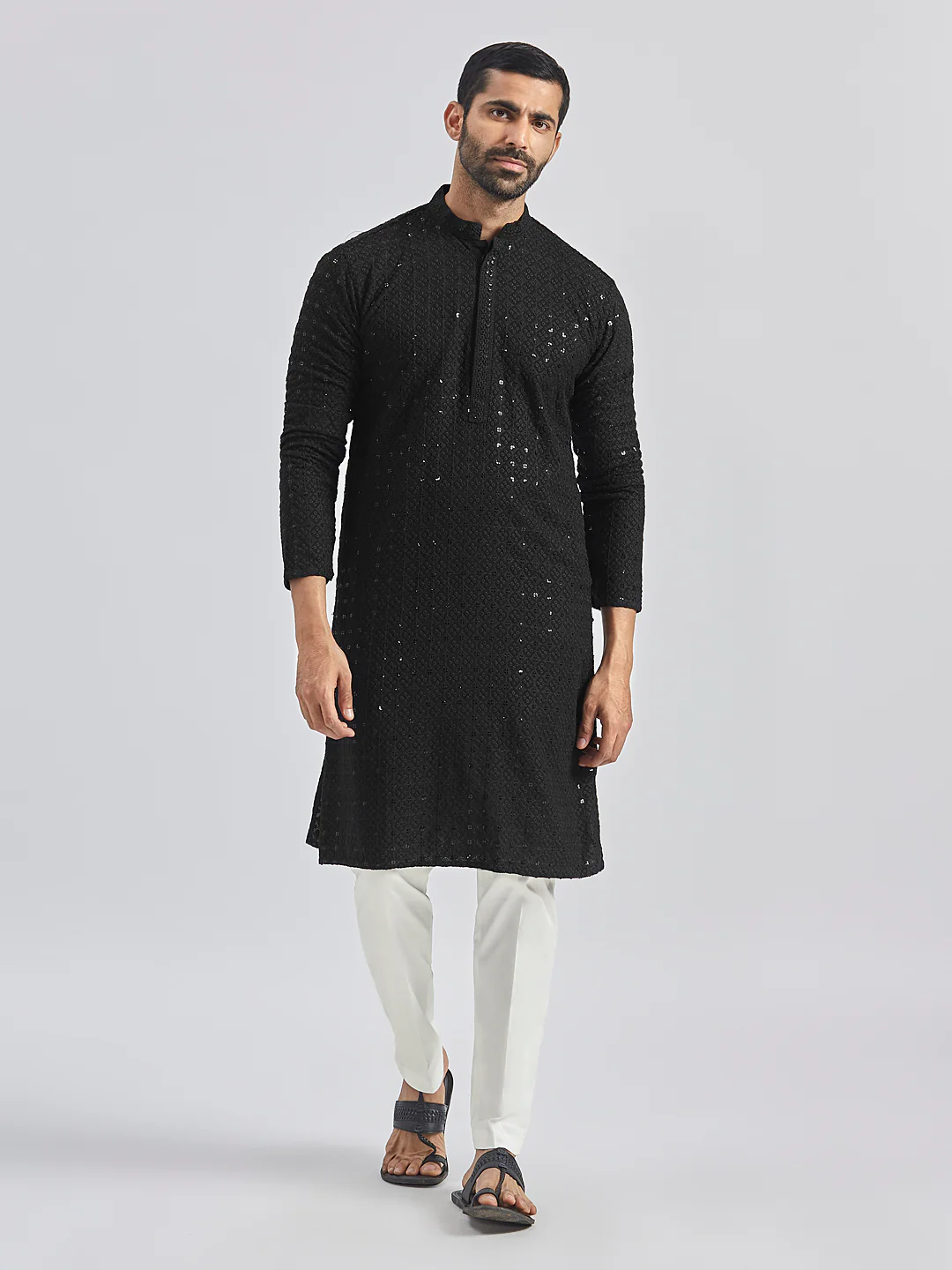 VASTRAMAY Men's White - Pant Style Pyjama - Image 5