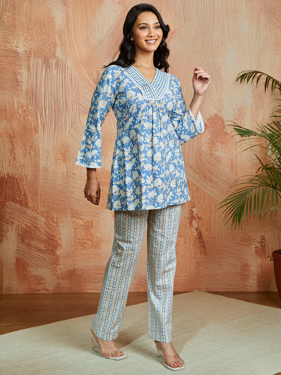 Women's Aqua Co Ords Set - Image 5