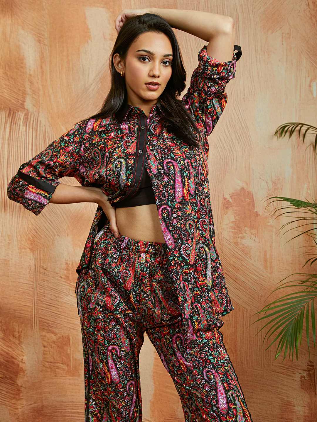 Women's Black Co Ords Set