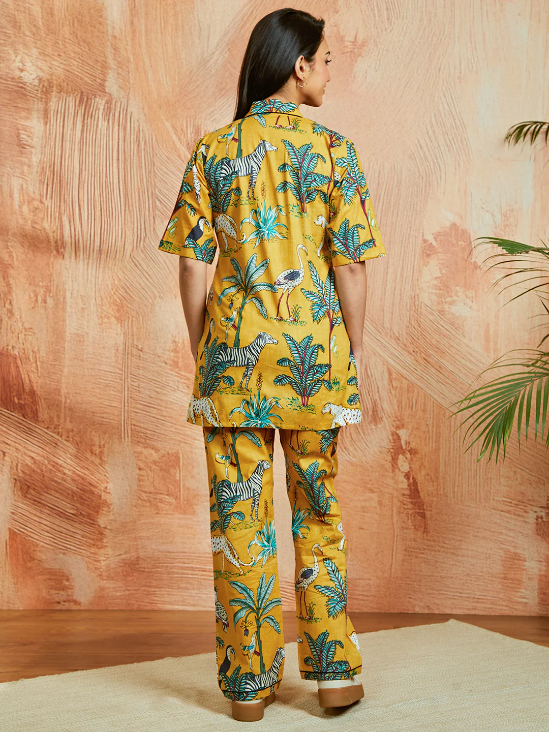 Women's Mustard Co Ords Set - Image 5