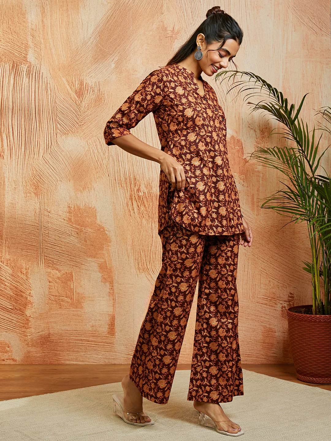 Women's Rust Co Ords Set - Image 3