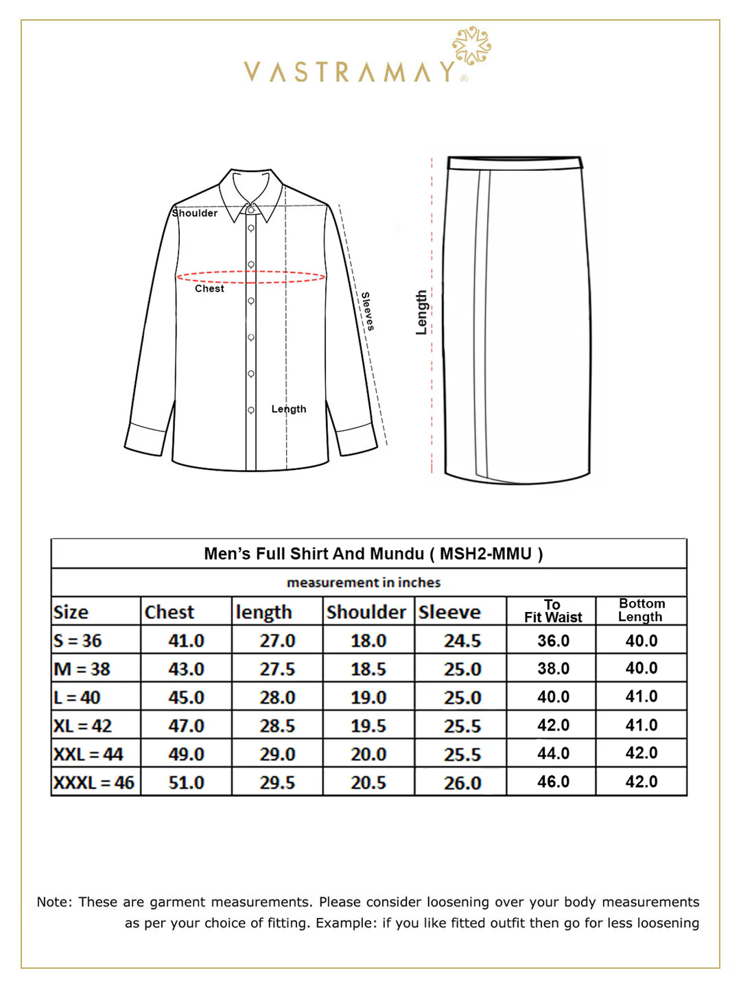 Men's Gold And White Silk Blend Shirt And Mundu Set - Image 9