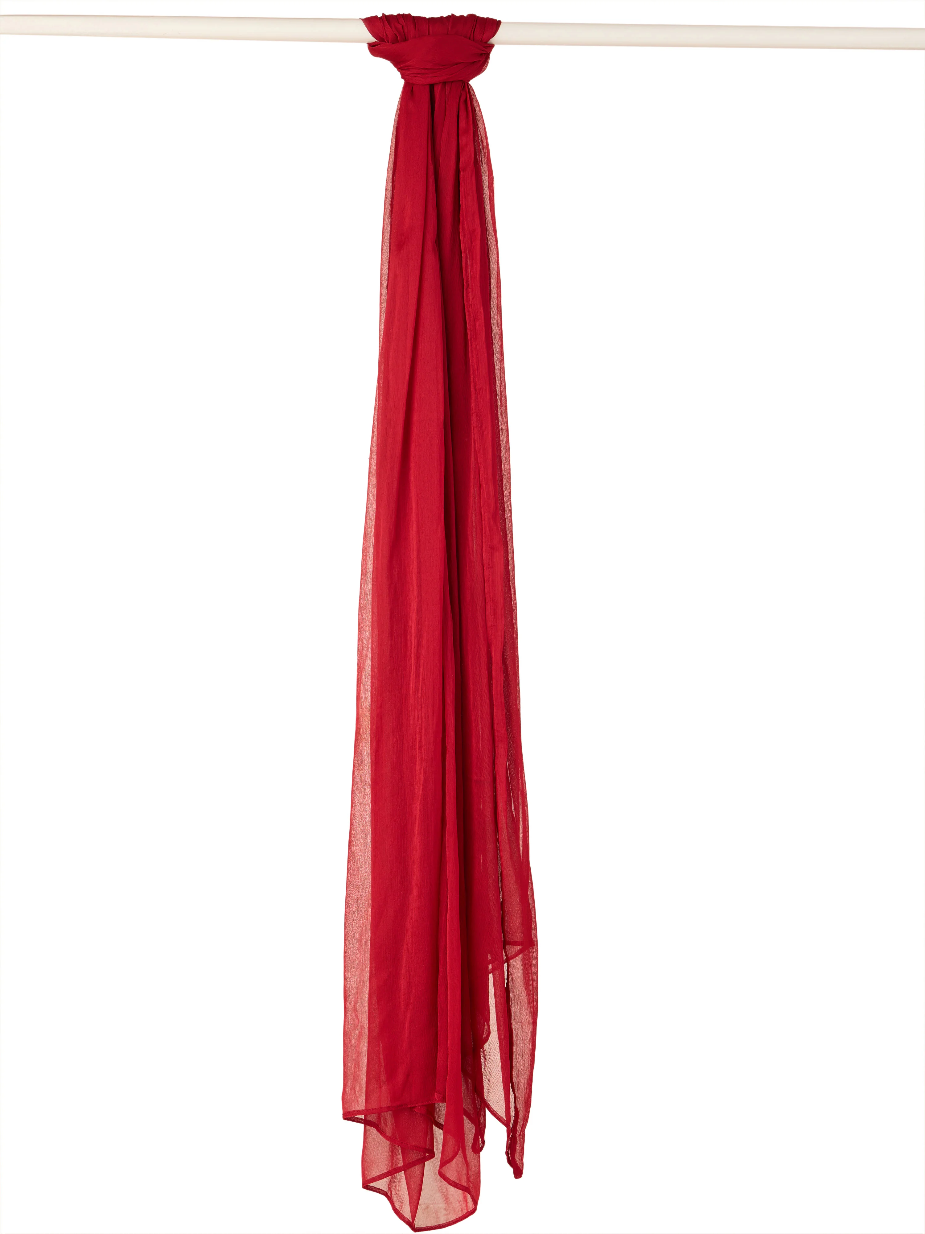 Women's Maroon Silk Anarkali Kurta Set - Image 7